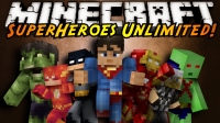 Скачать мод на Майнкрафт на супергероев Superheroes Unlimited