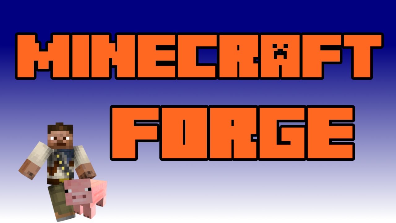 Логотип к Майнкрафт Forge