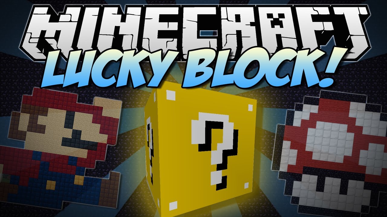 Логотип Lucky Block Mod
