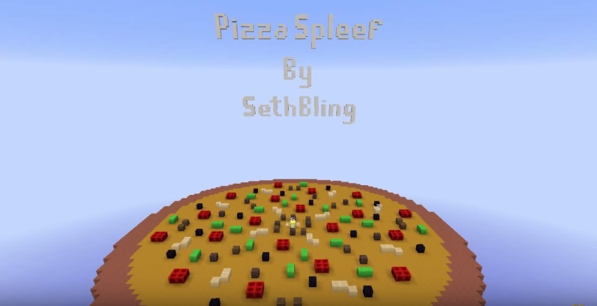 Мини-игра Pizza Spleef